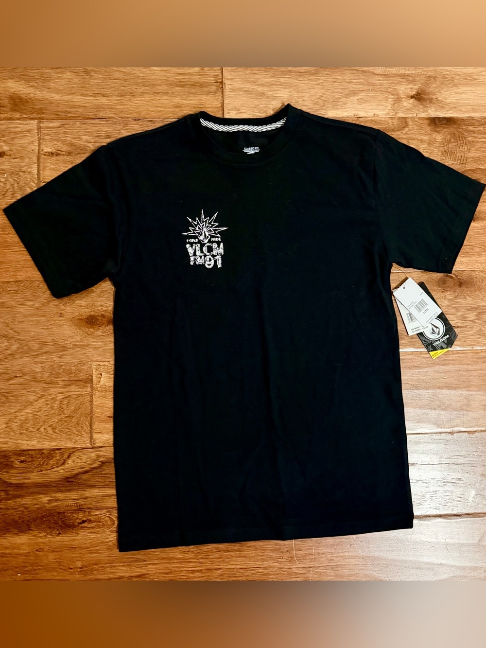 🆕 Volcom Black Short Sleeve Graphic Tee